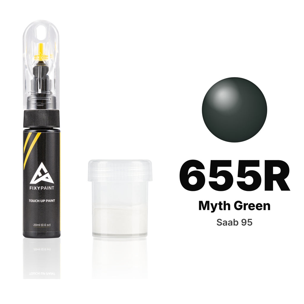 Touch-up paint for Saab 95 655R Myth Green, Standard kit