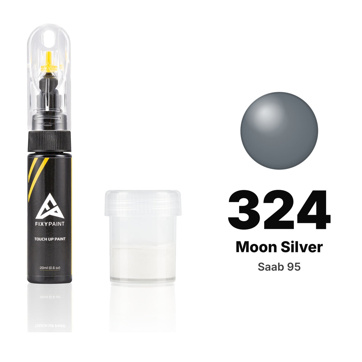 Touch-up paint for Saab 95 324 Moon Silver, Standard kit
