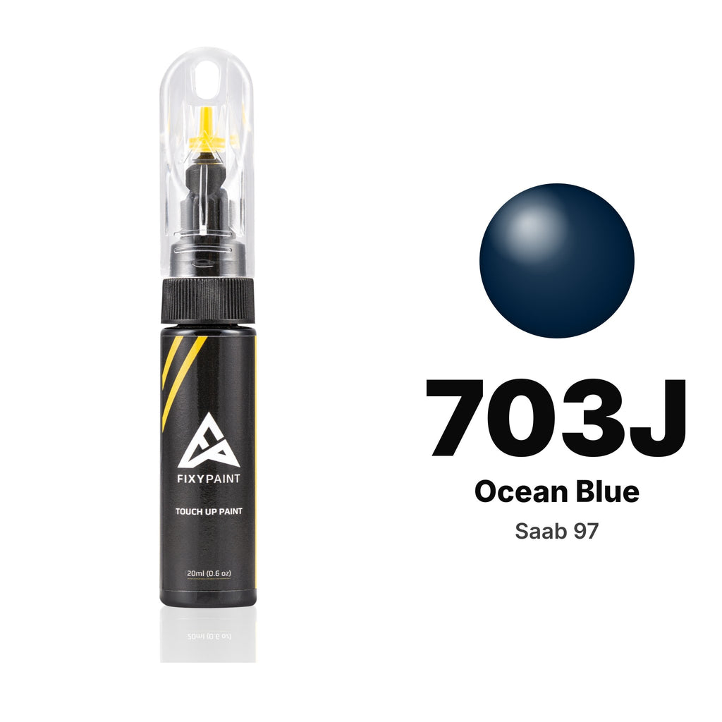Touch-up paint for Saab 97 703J Ocean Blue, Basic kit