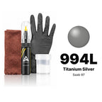 Touch-up paint for Saab 97 994L Titanium Silver, Complete kit