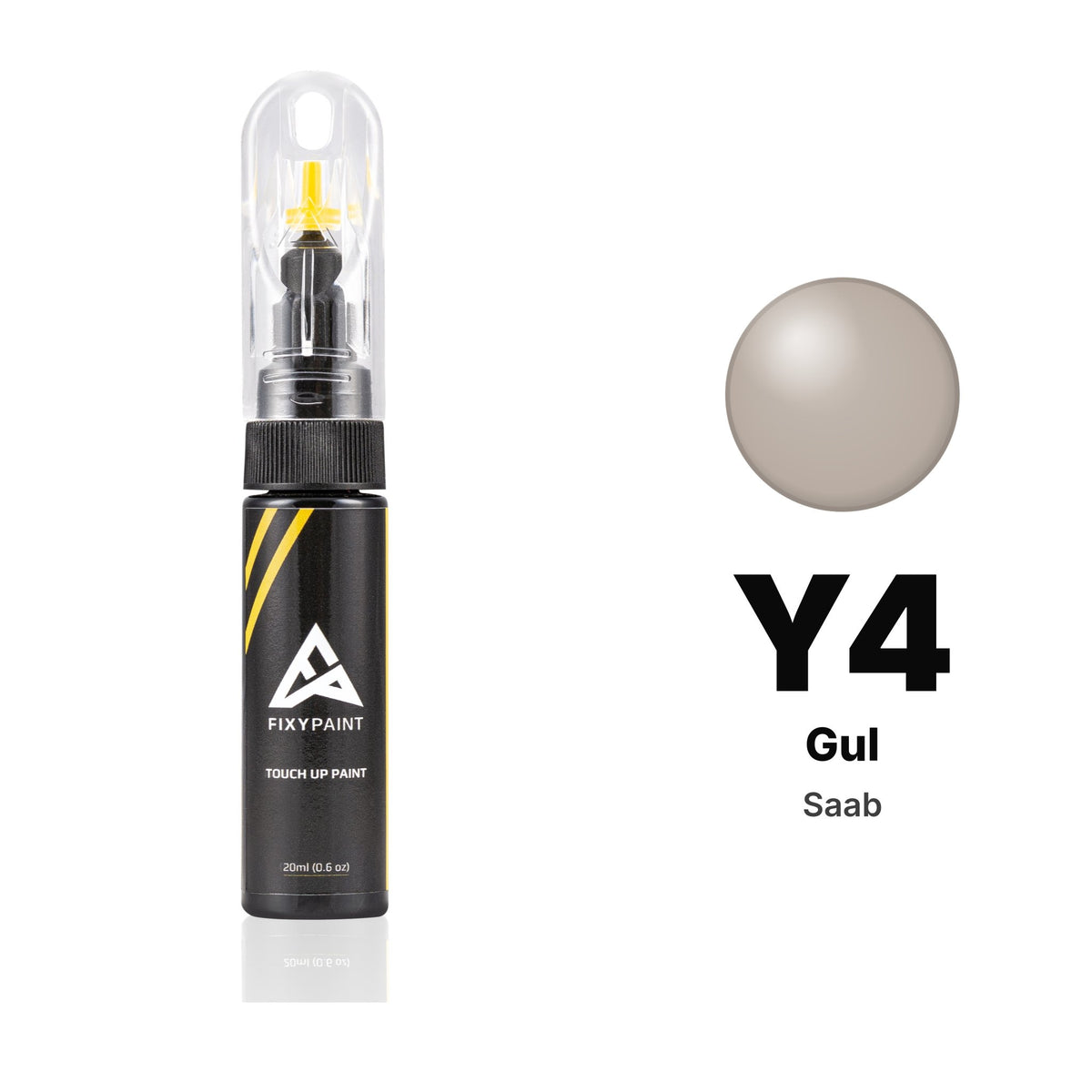 Touch-up paint for Saab Y4 Gul, Basic kit