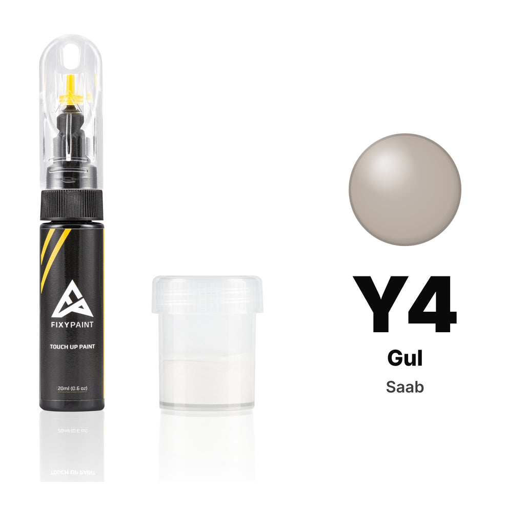 Touch-up paint for Saab Y4 Gul, Standard kit