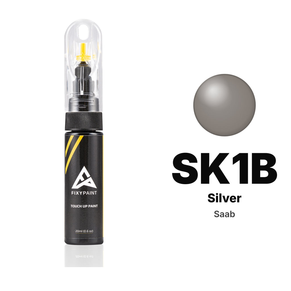 Touch-up paint for Saab SK1B Silver, Basic kit
