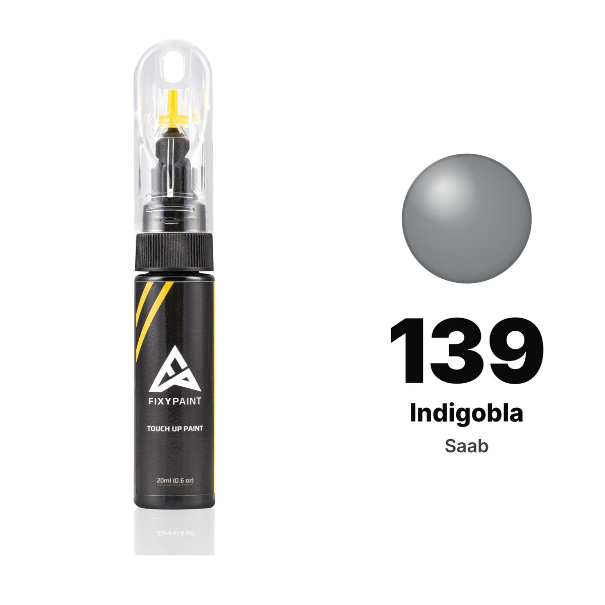 Touch-up paint for Saab 139 Indigobla, Basic kit