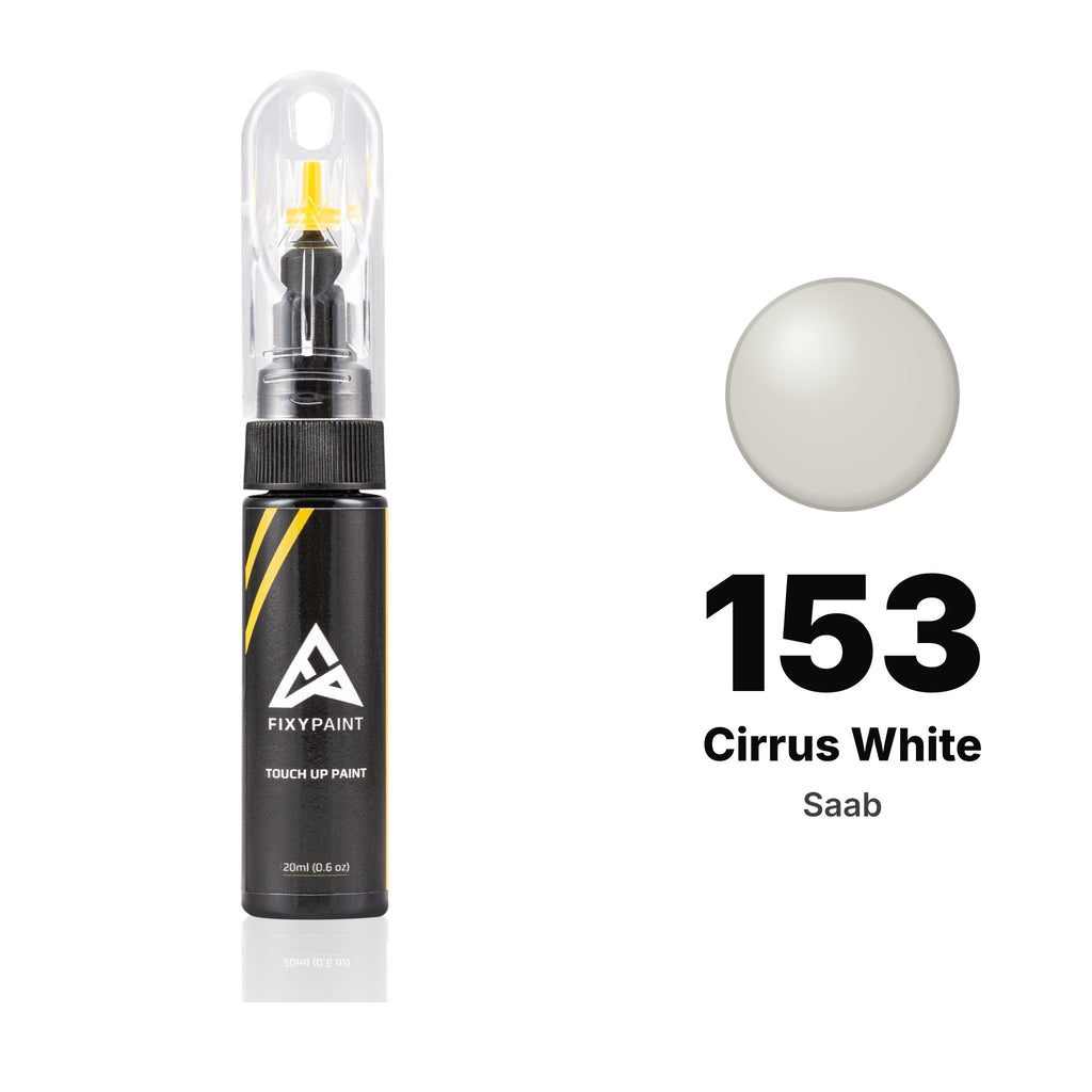 Touch-up paint for Saab 153 Cirrus White, Basic kit
