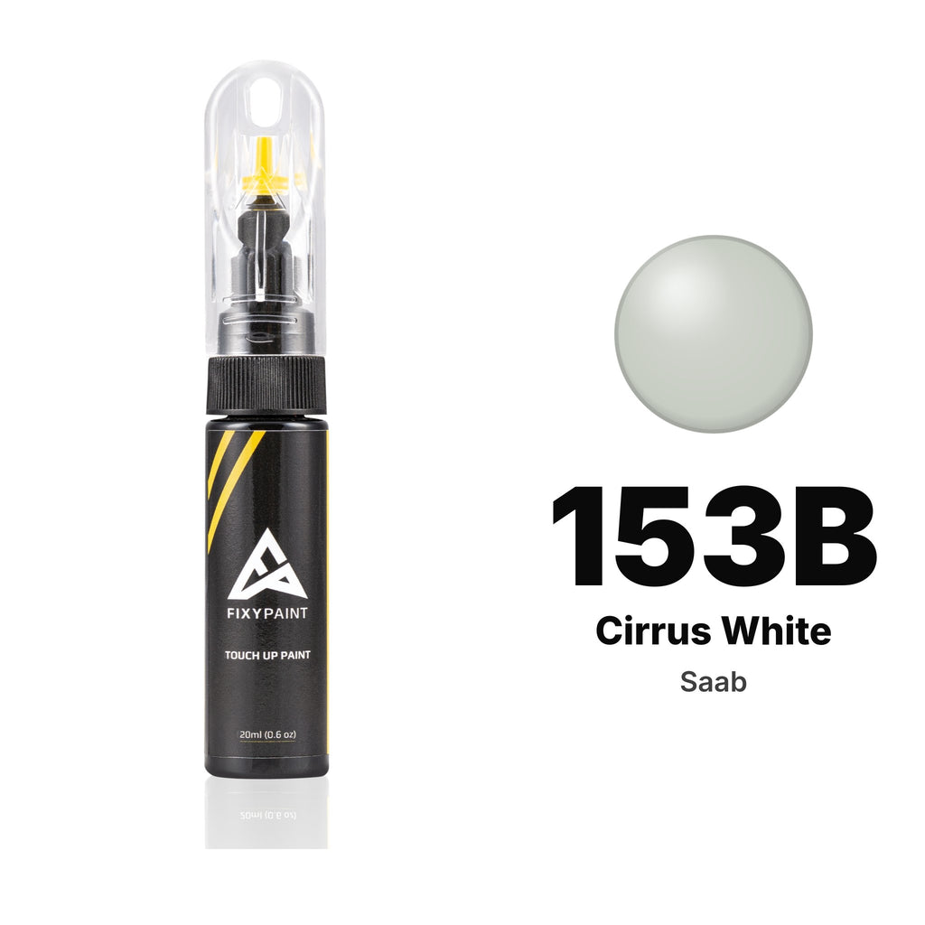 Touch-up paint for Saab 153B Cirrus White, Basic kit