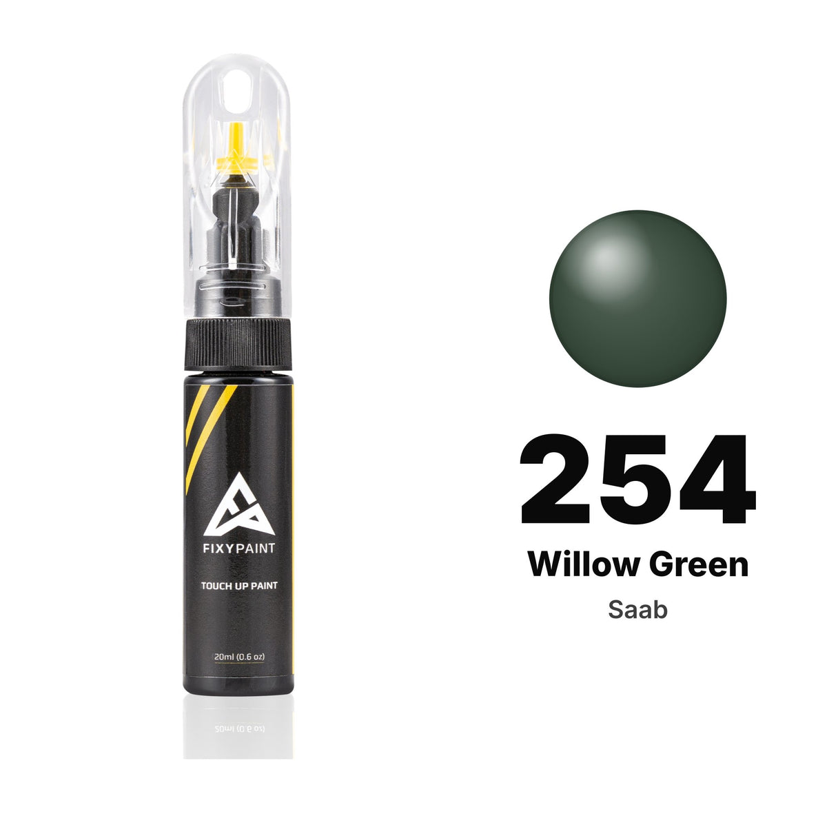 Saab 254 Willow Green touch-up paint, Basic kit