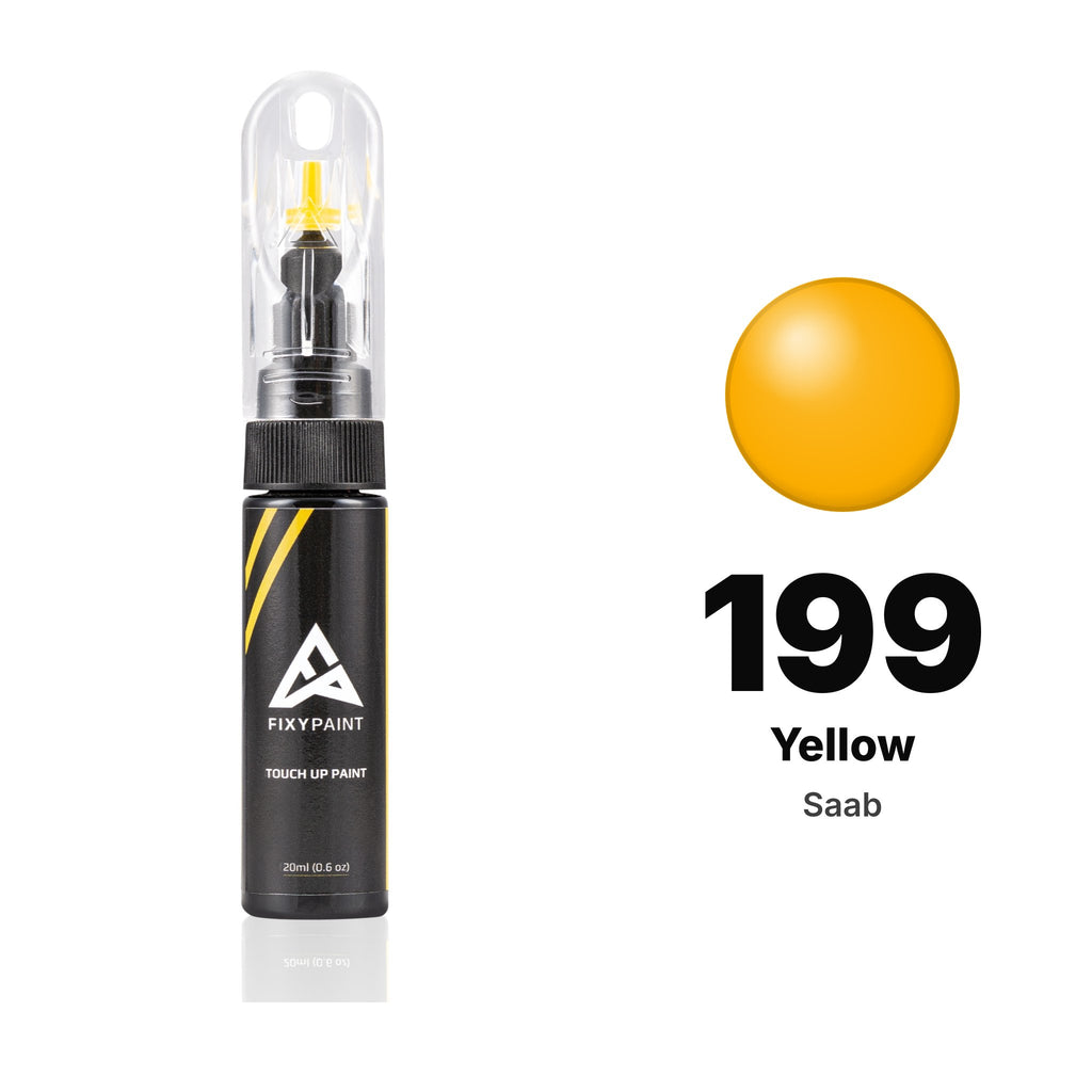 Touch-up paint for Saab 199 Yellow, Basic kit