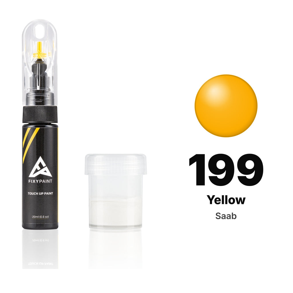 Touch-up paint for Saab 199 Yellow, Standard kit
