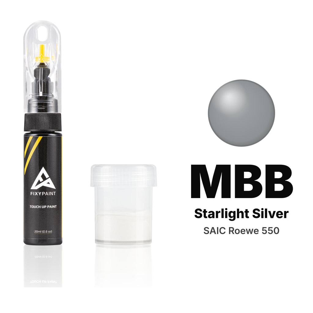 Touch-up paint for SAIC Roewe 550 MBB Starlight Silver, Standard kit