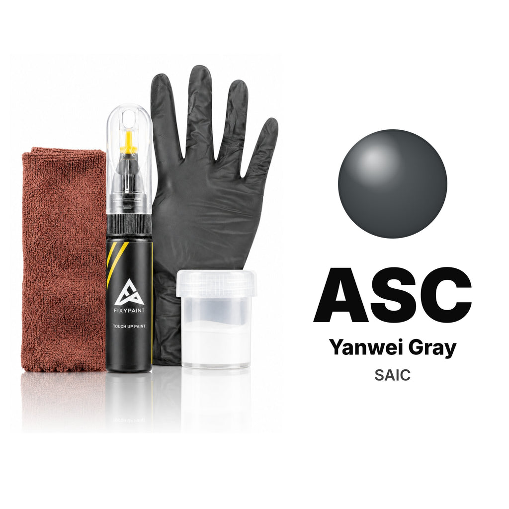 Touch-up paint for SAIC ASC Yanwei Gray, Complete kit