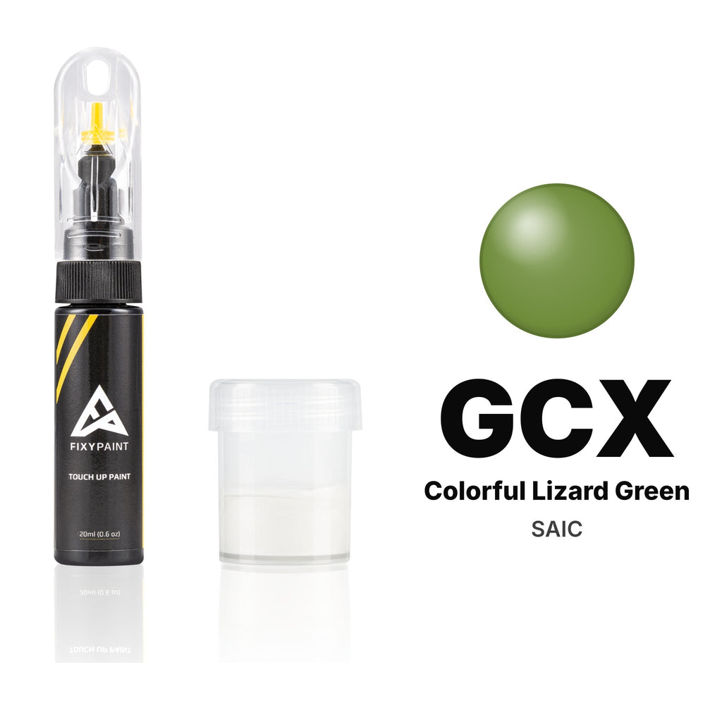 Touch-up paint for SAIC GCX Colorful Lizard Green, Standard kit