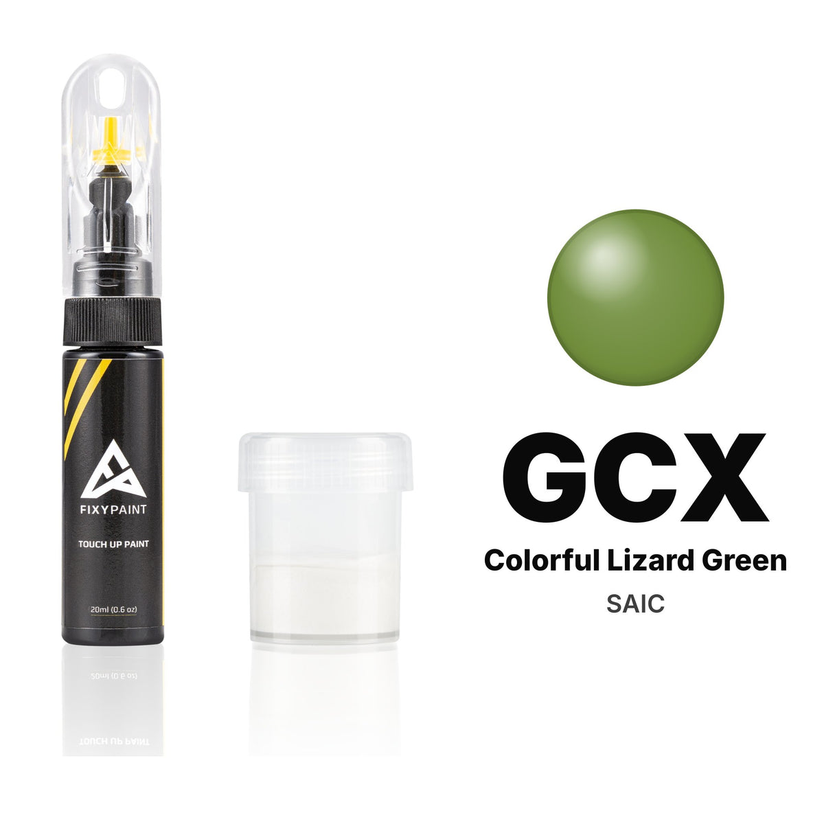 Touch-up paint for SAIC GCX Colorful Lizard Green, Standard kit