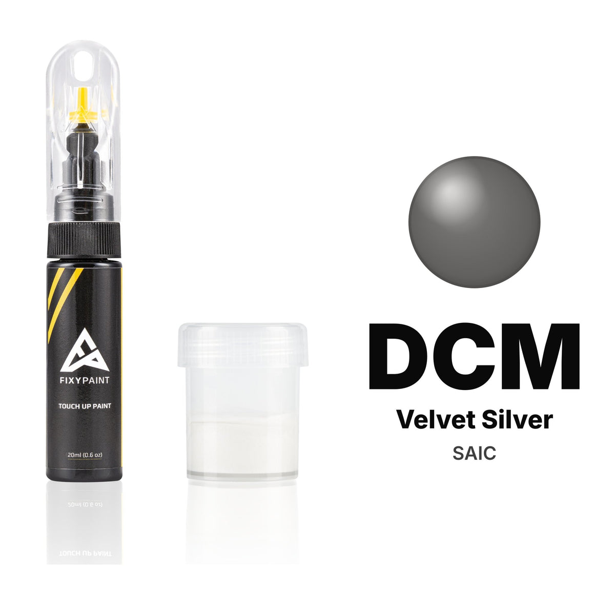 Touch-up paint for SAIC DCM Velvet Silver, Standard kit