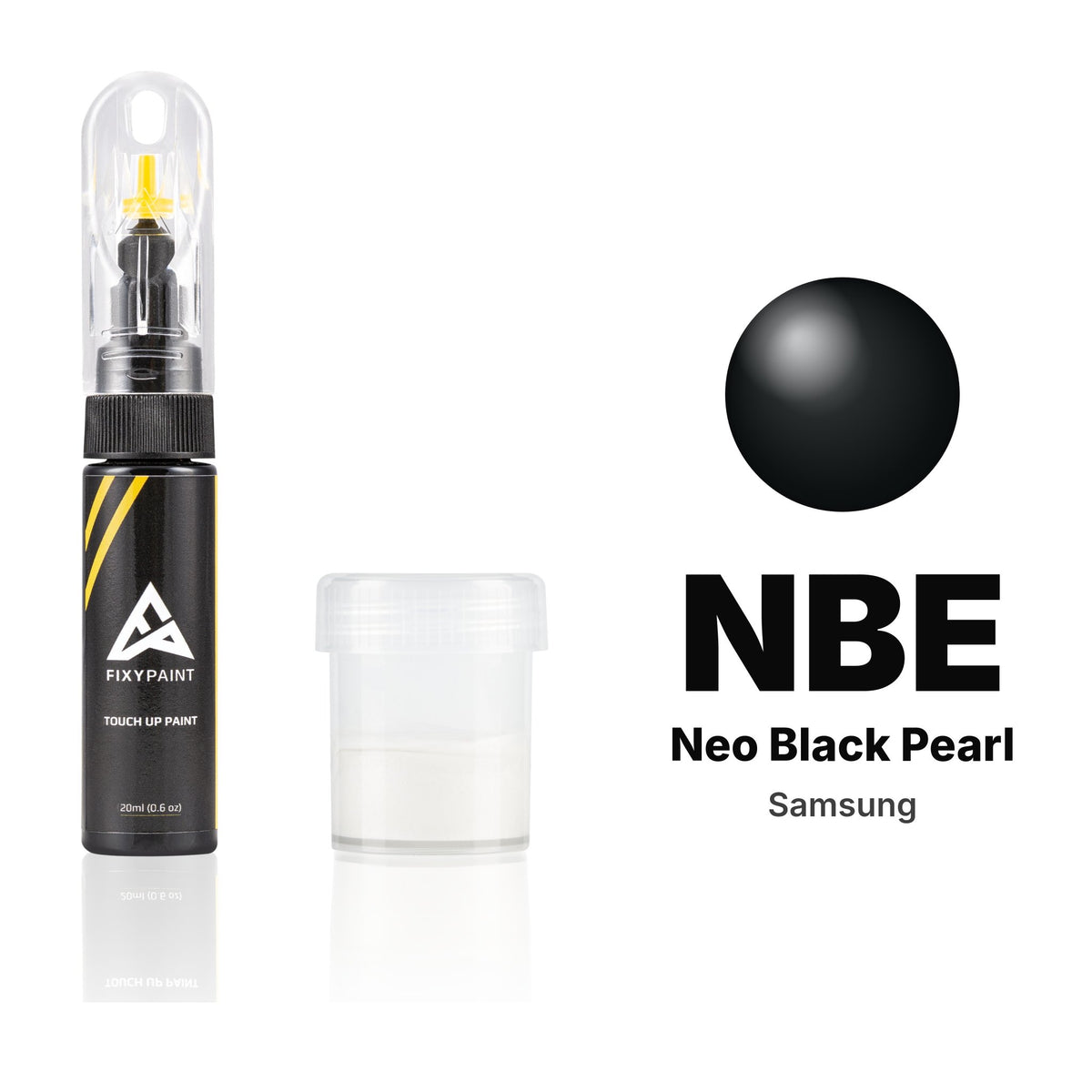 Touch-up paint for Samsung NBE Neo Black Pearl, Standard kit