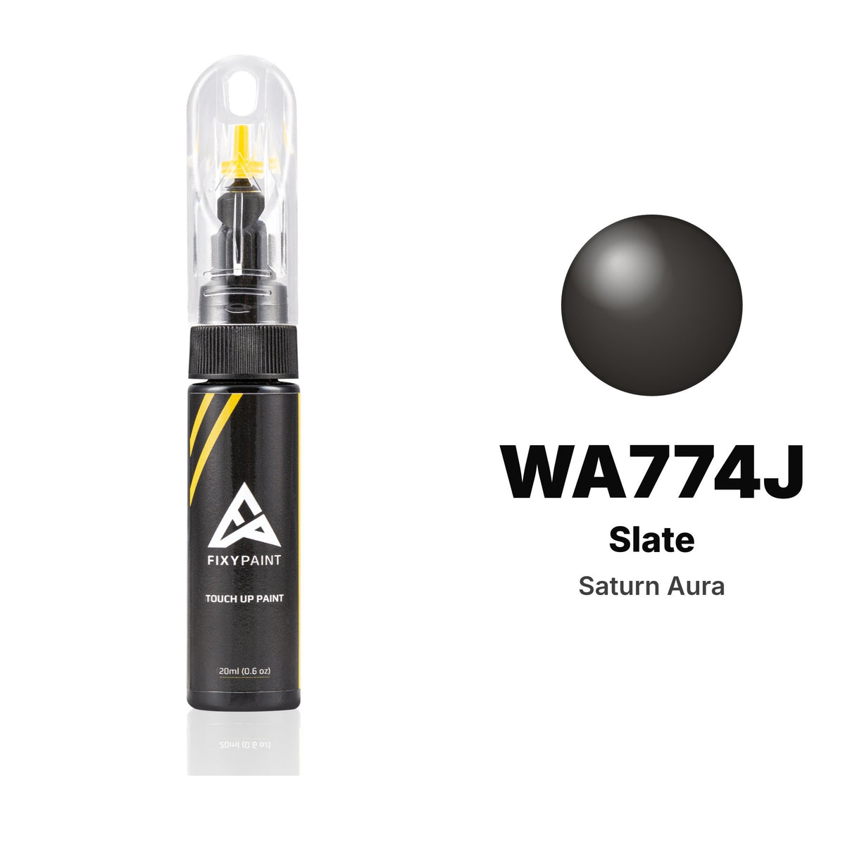 Touch-up paint for Saturn Aura WA774J Slate, Basic kit
