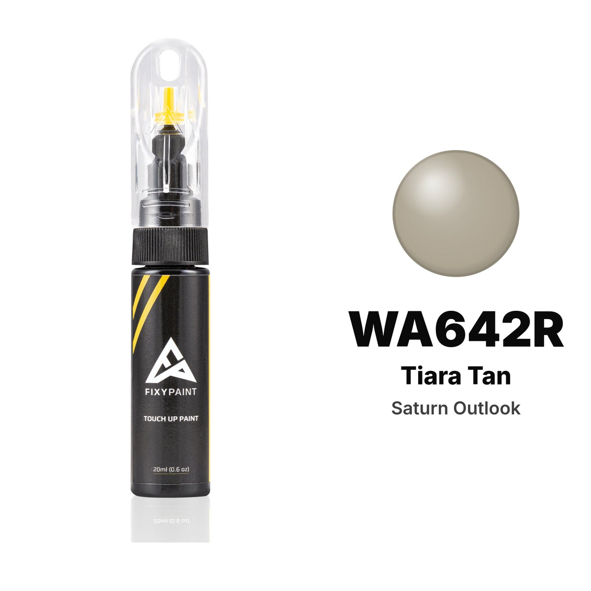 Touch-up paint for Saturn Outlook WA642R Tiara Tan, Basic kit