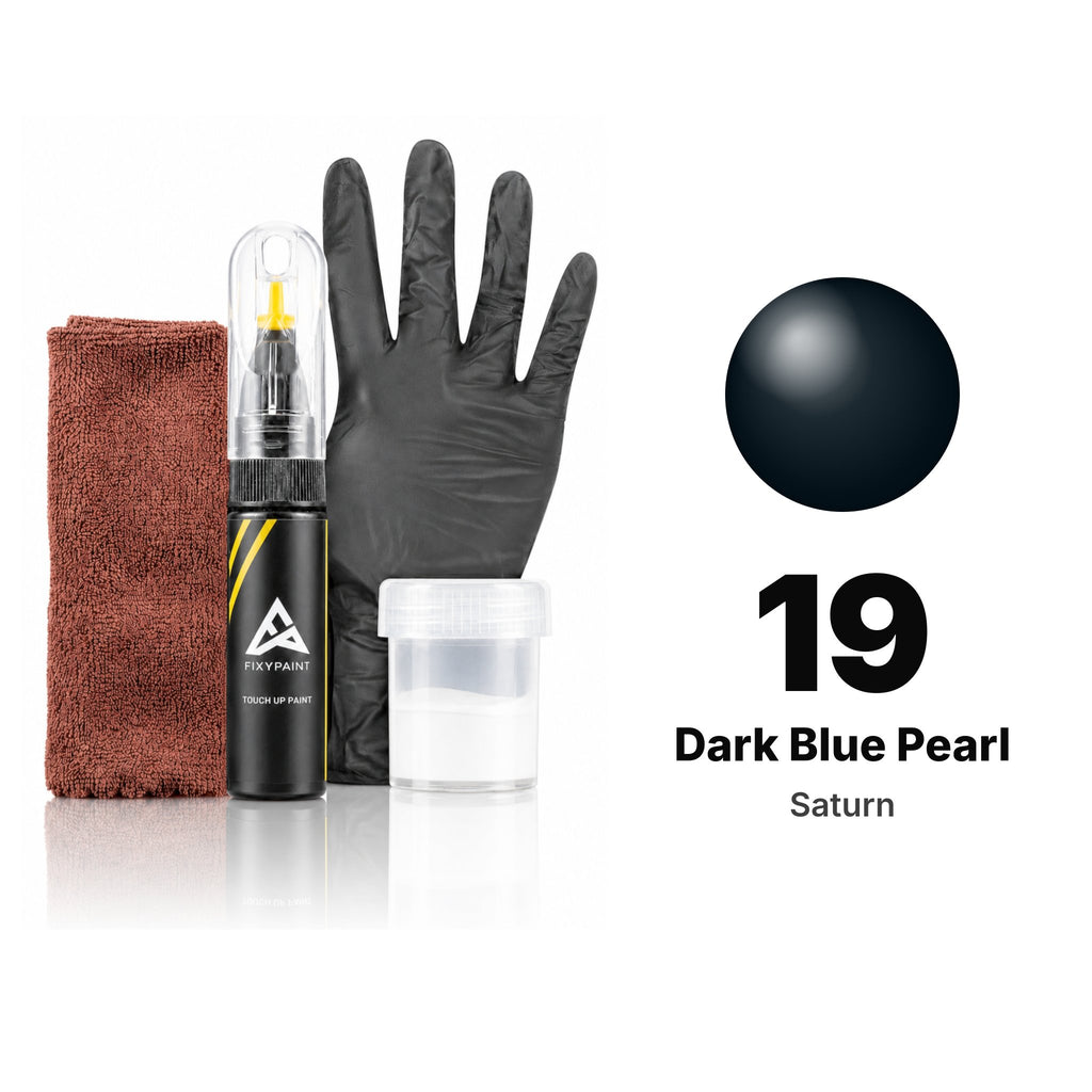 Touch-up paint for Saturn 19 Dark Blue Pearl, Complete kit