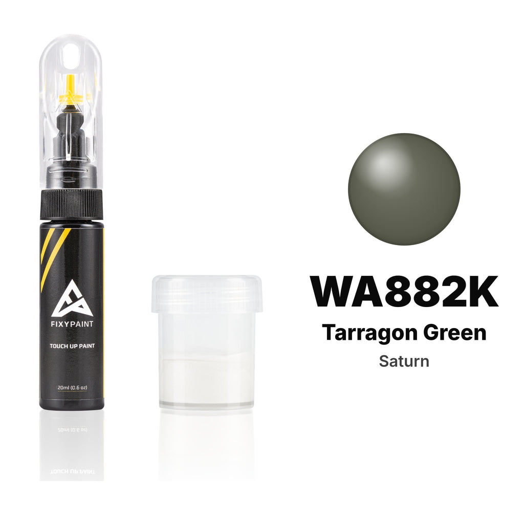 Touch-up paint for Saturn WA882K Tarragon Green, Standard kit