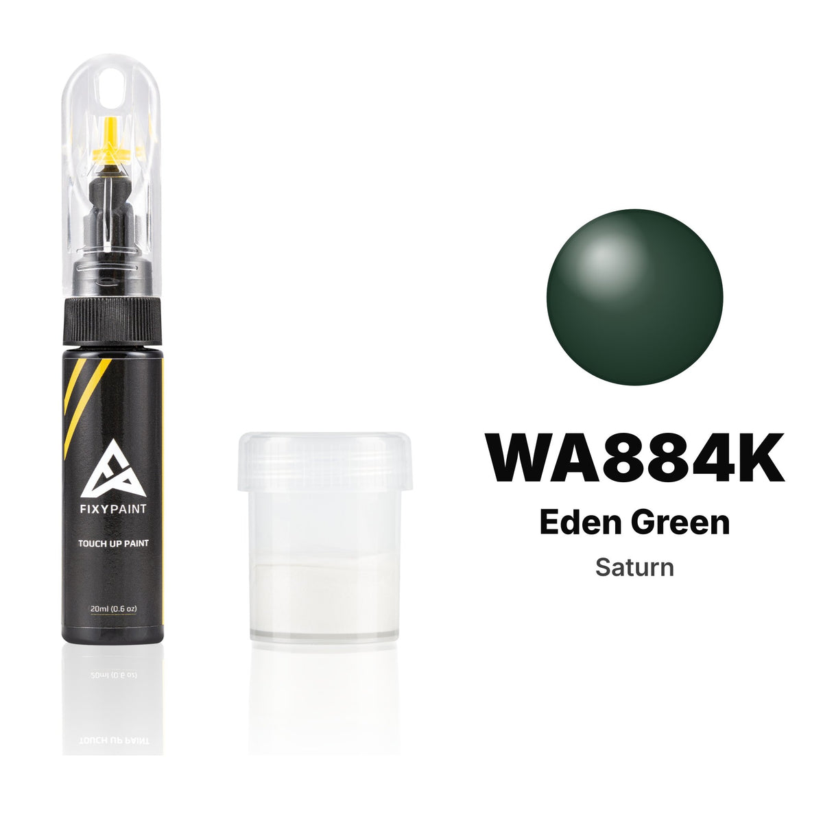 Touch-up paint for Saturn WA884K Eden Green, Standard kit