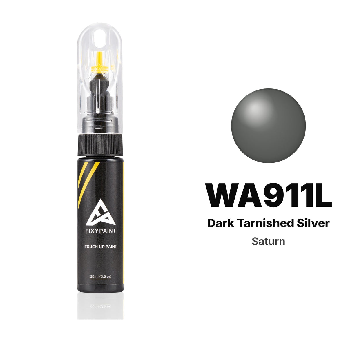 Touch-up paint for Saturn WA911L Dark Tarnished Silver, Basic kit