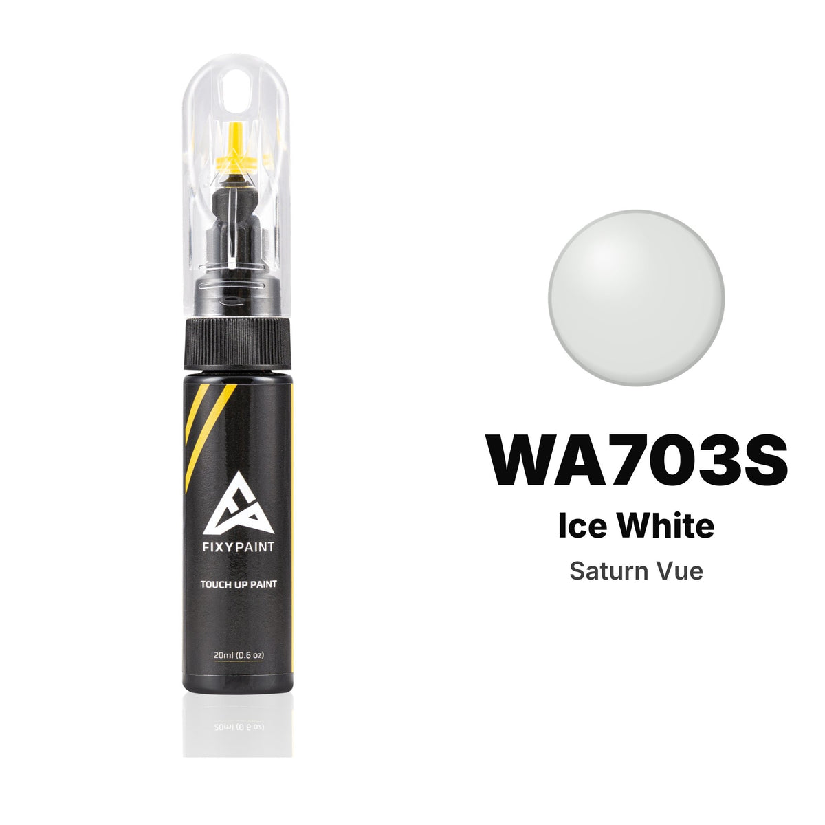Touch-up paint for Saturn Vue WA703S Ice White, Basic kit