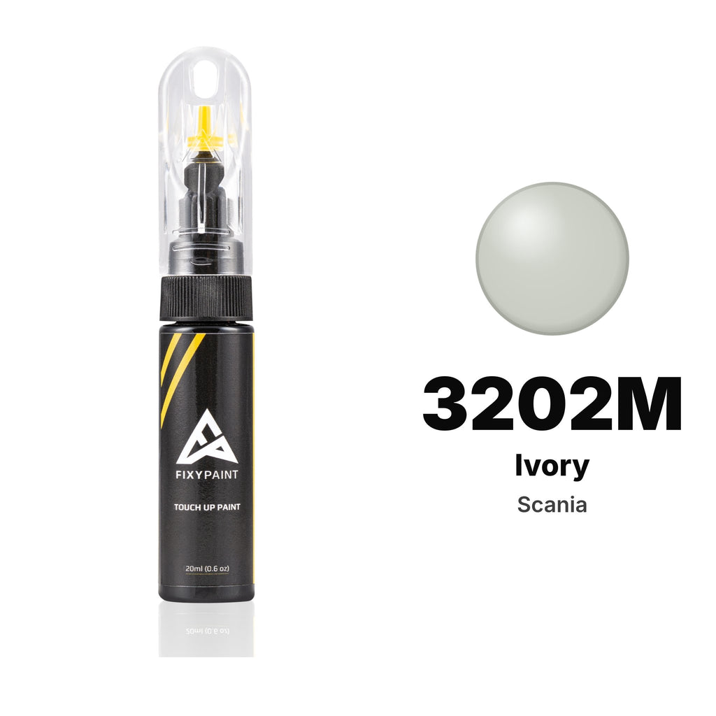 Touch-up paint for Scania 3202M Ivory, Basic kit