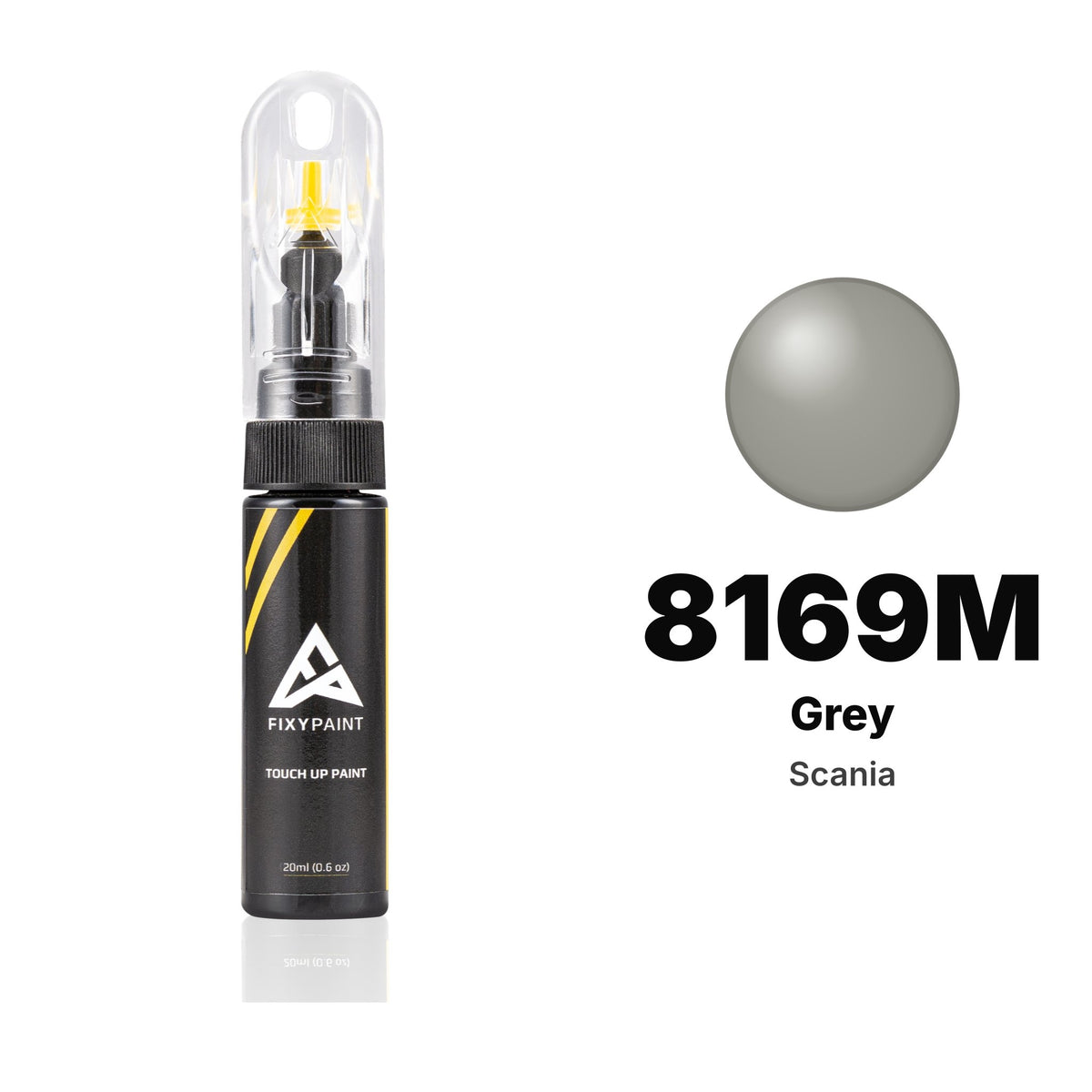Touch-up paint for Scania 8169M Grey, Basic kit
