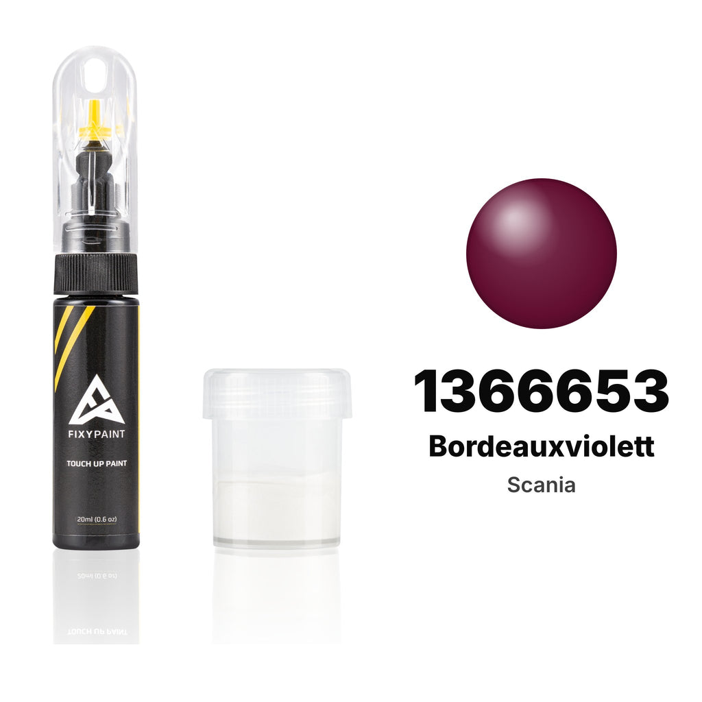 Touch-up paint for Scania 1366653 Bordeauxviolett, Standard kit