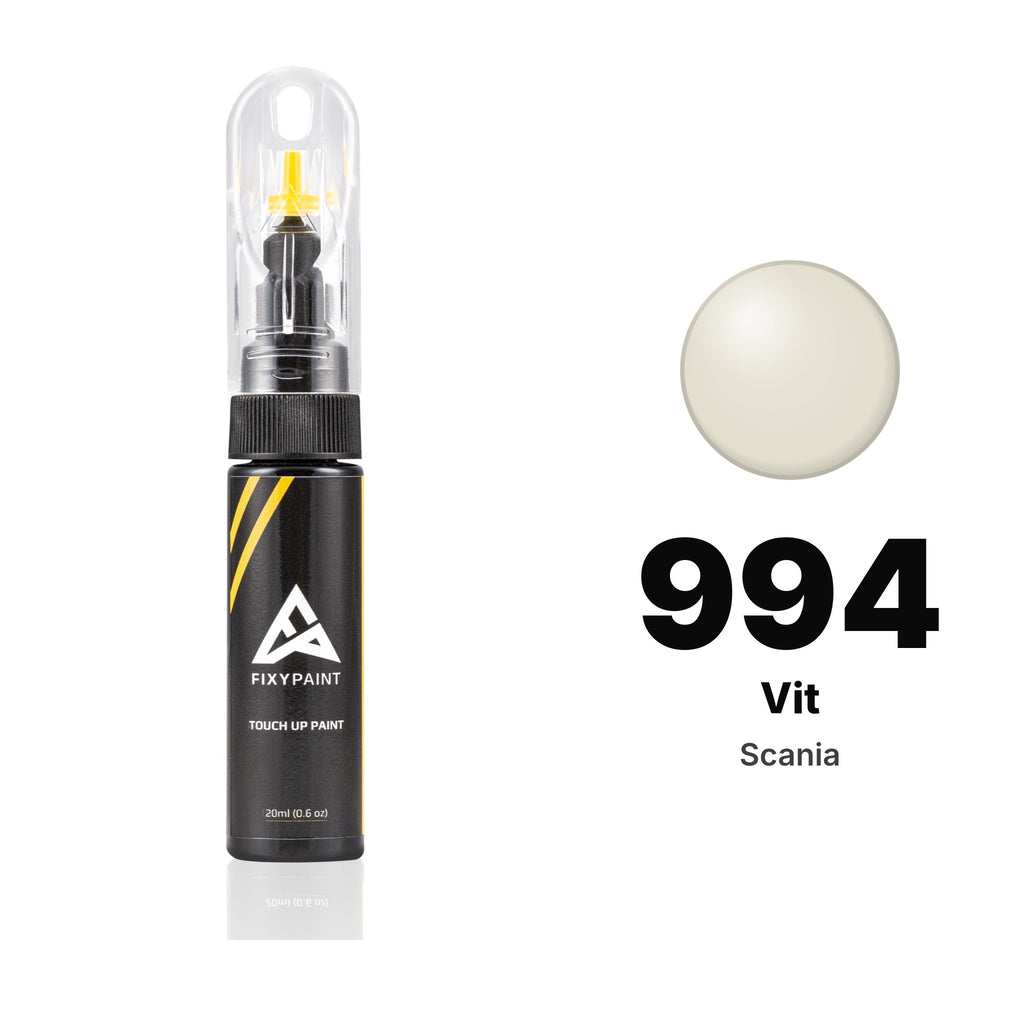 Touch-up paint for Scania 994 Vit, Basic kit