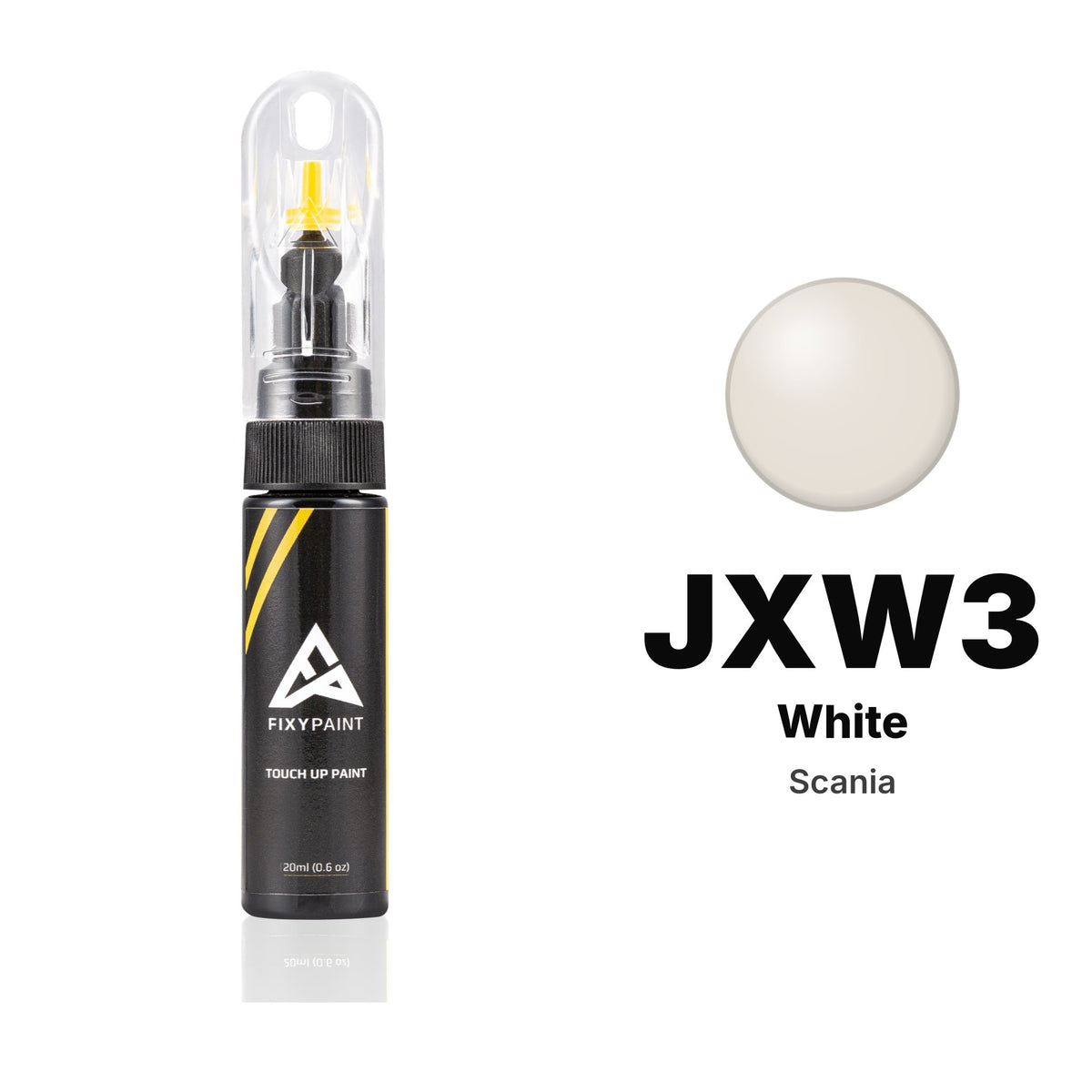 Touch-up paint for Scania JXW3 White, Basic kit