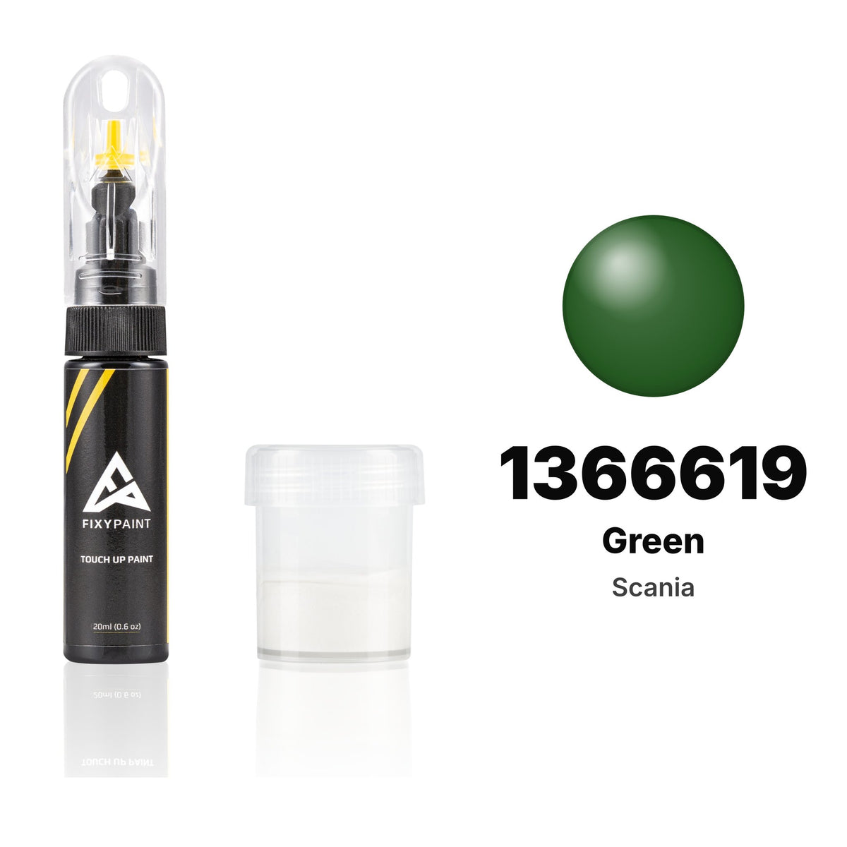 Touch-up paint for Scania 1366619 Green, Standard kit