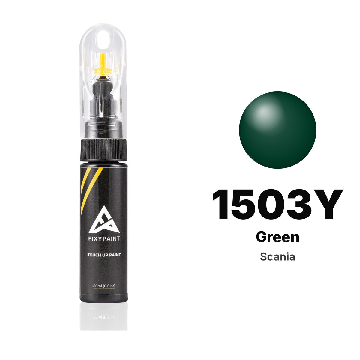 Touch-up paint for Scania 1503Y Green, Basic kit