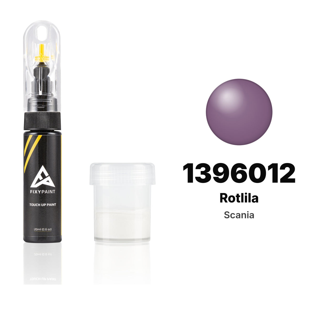 Touch-up paint for Scania 1396012 Rotlila, Standard kit