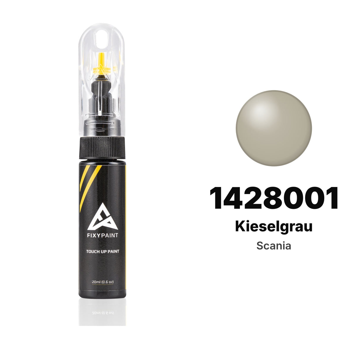 Touch-up paint for Scania 1428001 Kieselgrau, Basic kit