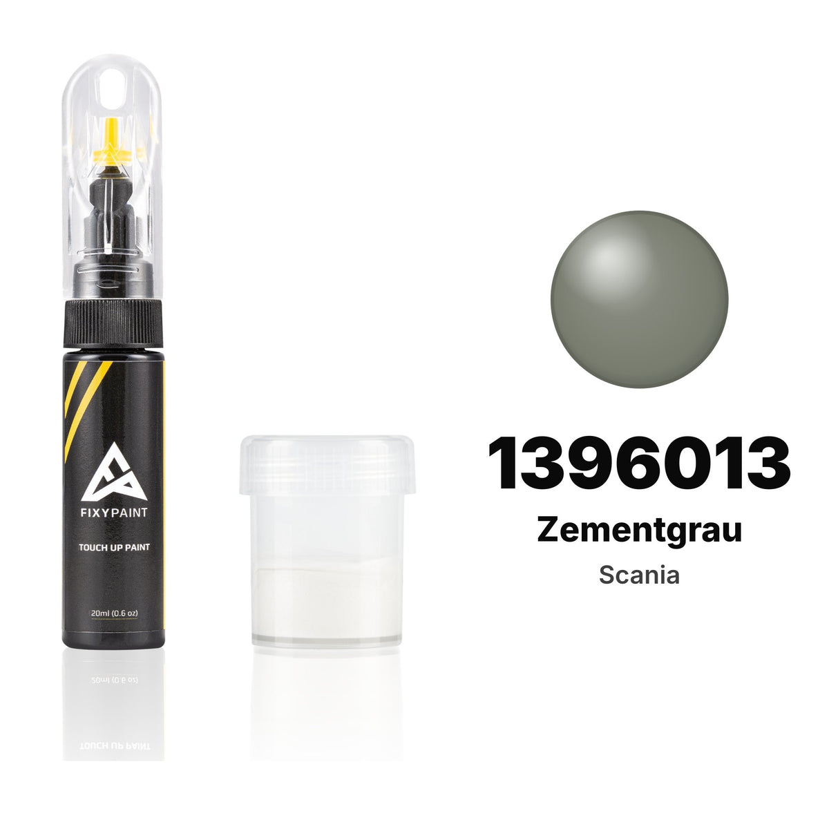 Touch-up paint for Scania 1396013 Zementgrau, Standard kit