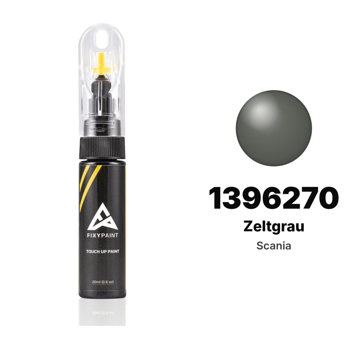 Touch-up paint for Scania 1396270 Zeltgrau, Basic kit
