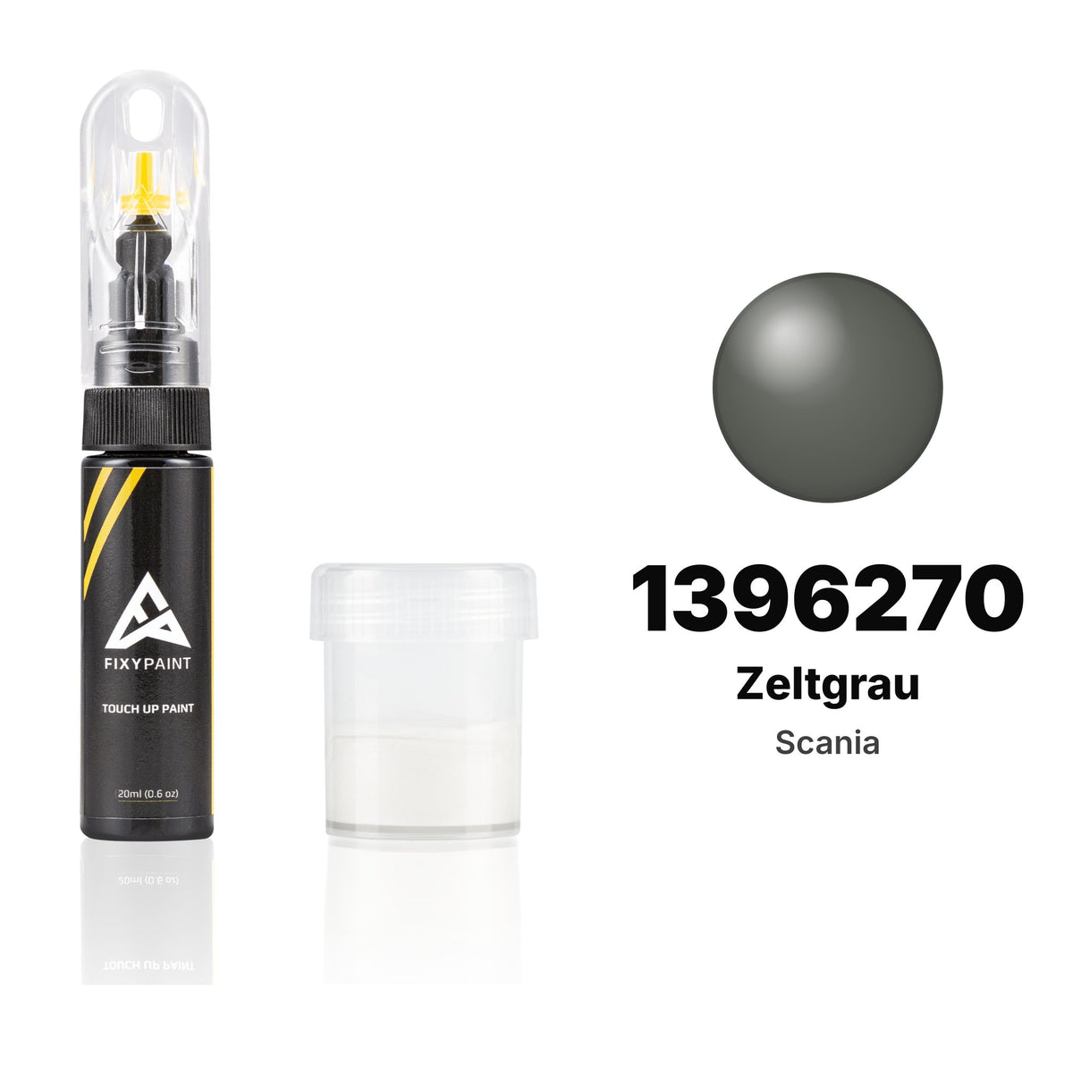Touch-up paint for Scania 1396270 Zeltgrau, Standard kit
