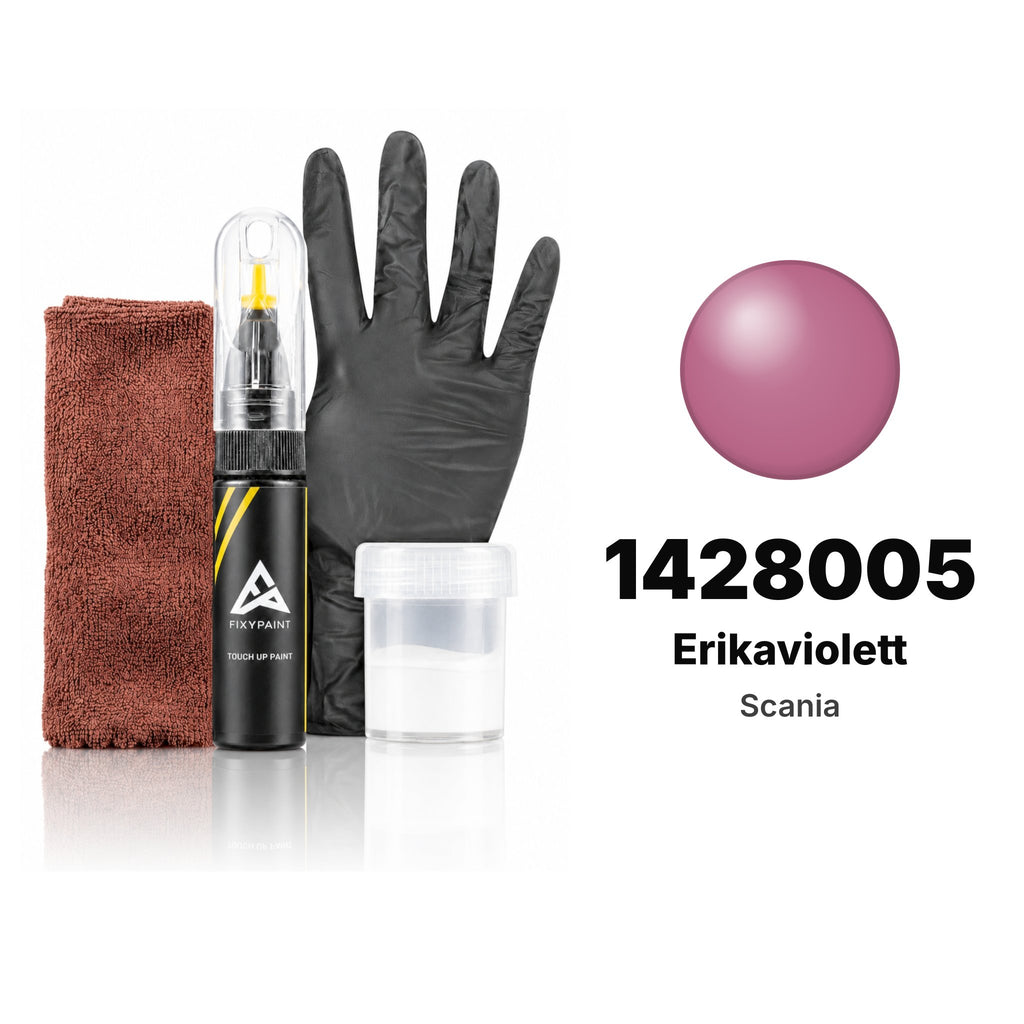 Touch-up paint for Scania 1428005 Erikaviolett, Complete kit