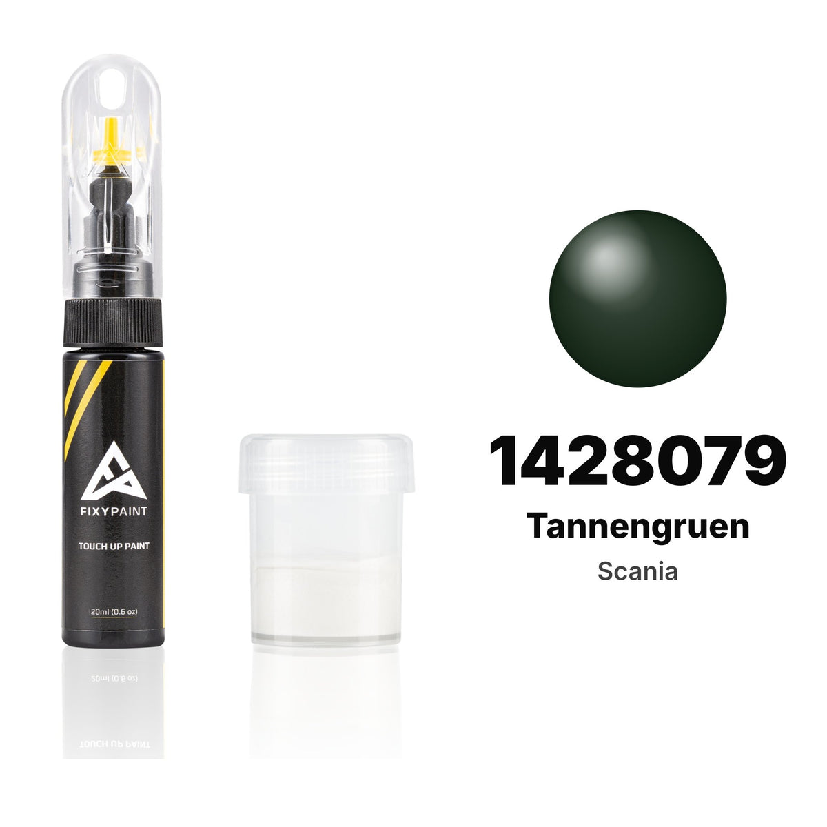 Touch-up paint for Scania 1428079 Tannengruen, Standard kit