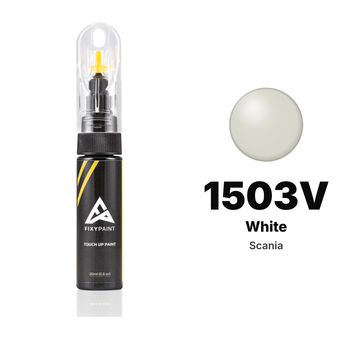 Scania 1503V White touch-up paint, Basic kit