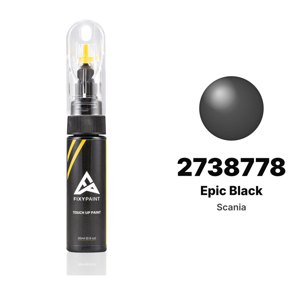 Touch-up paint for Scania 2738778 Epic Black, Basic kit