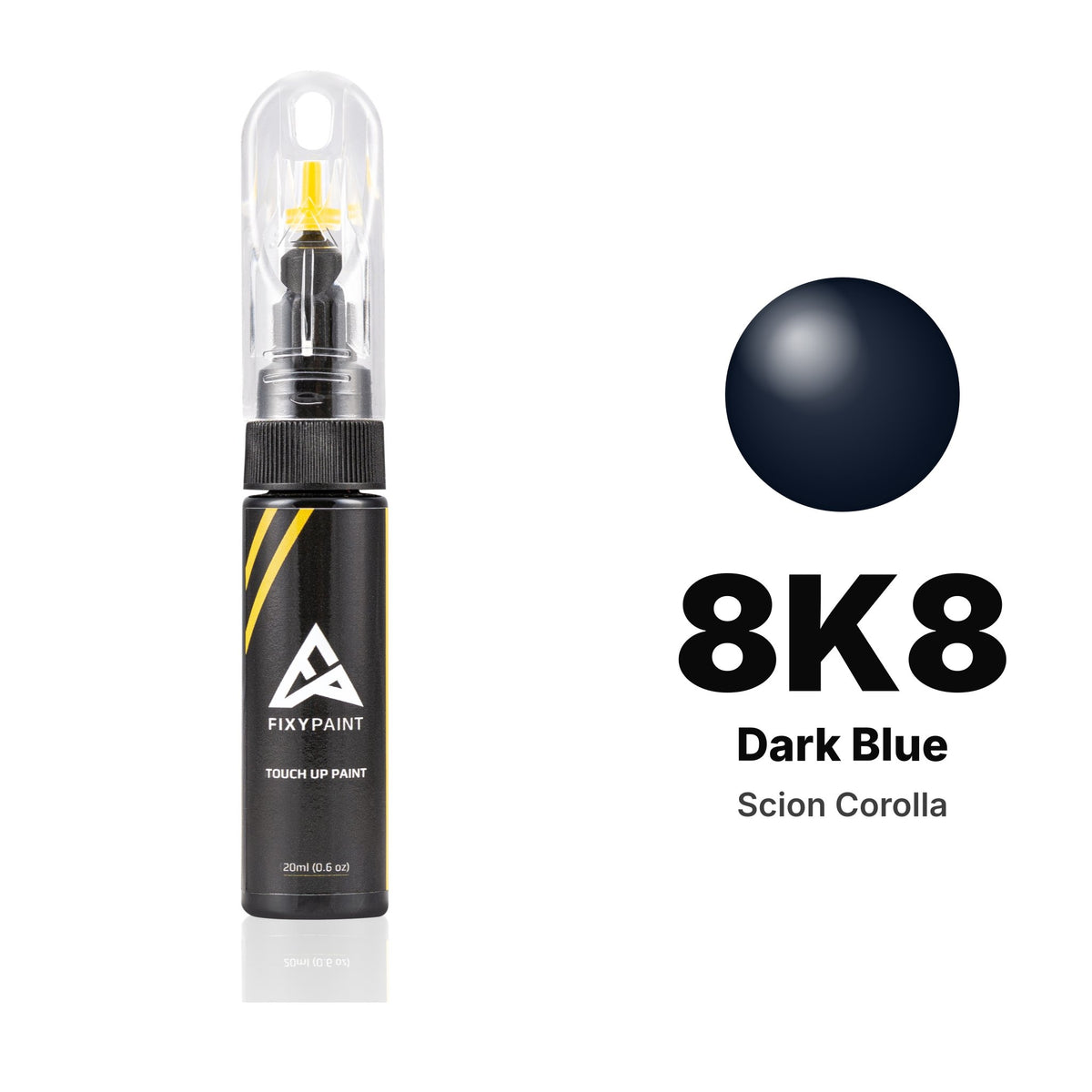 Scion Corolla 8K8 Dark Blue touch-up paint, Basic kit
