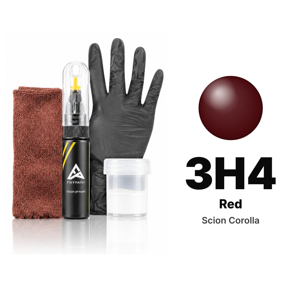 Pintura de retoque para Scion Corolla – 3H4 Red (1998–2002), kit Completo