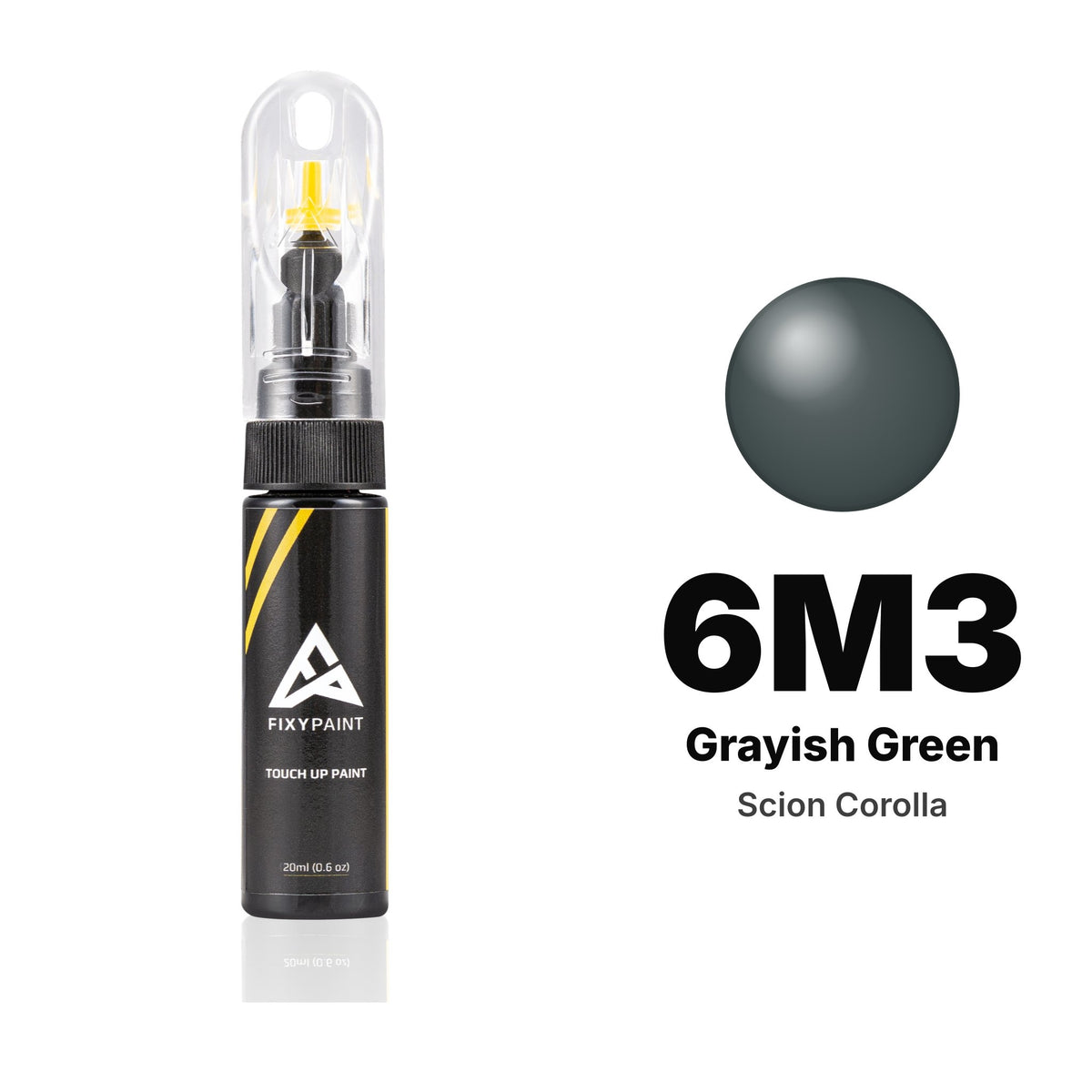 Scion Corolla 6M3 Grayish Green touch-up paint, Basic kit