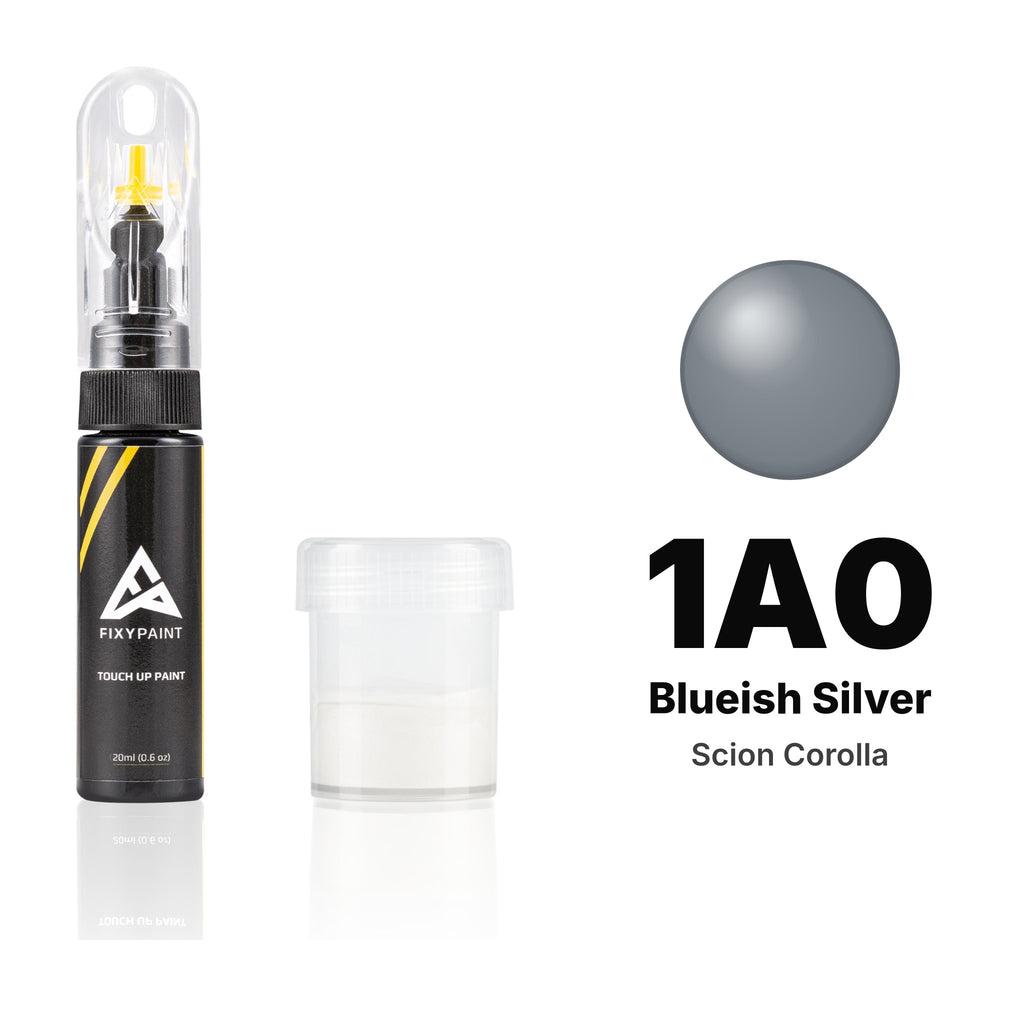 Touch-up paint for Scion Corolla 1A0 Blueish Silver, Standard kit