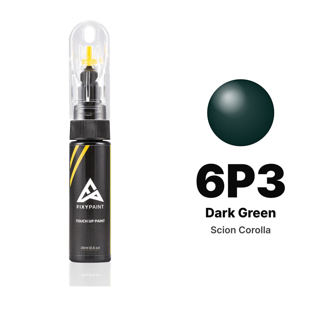 Touch-up paint for Scion Corolla 6P3 Dark Green, Basic kit