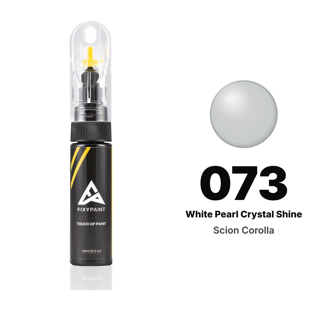 Touch-up paint for Scion Corolla 073 White Pearl Crystal Shine, Basic kit