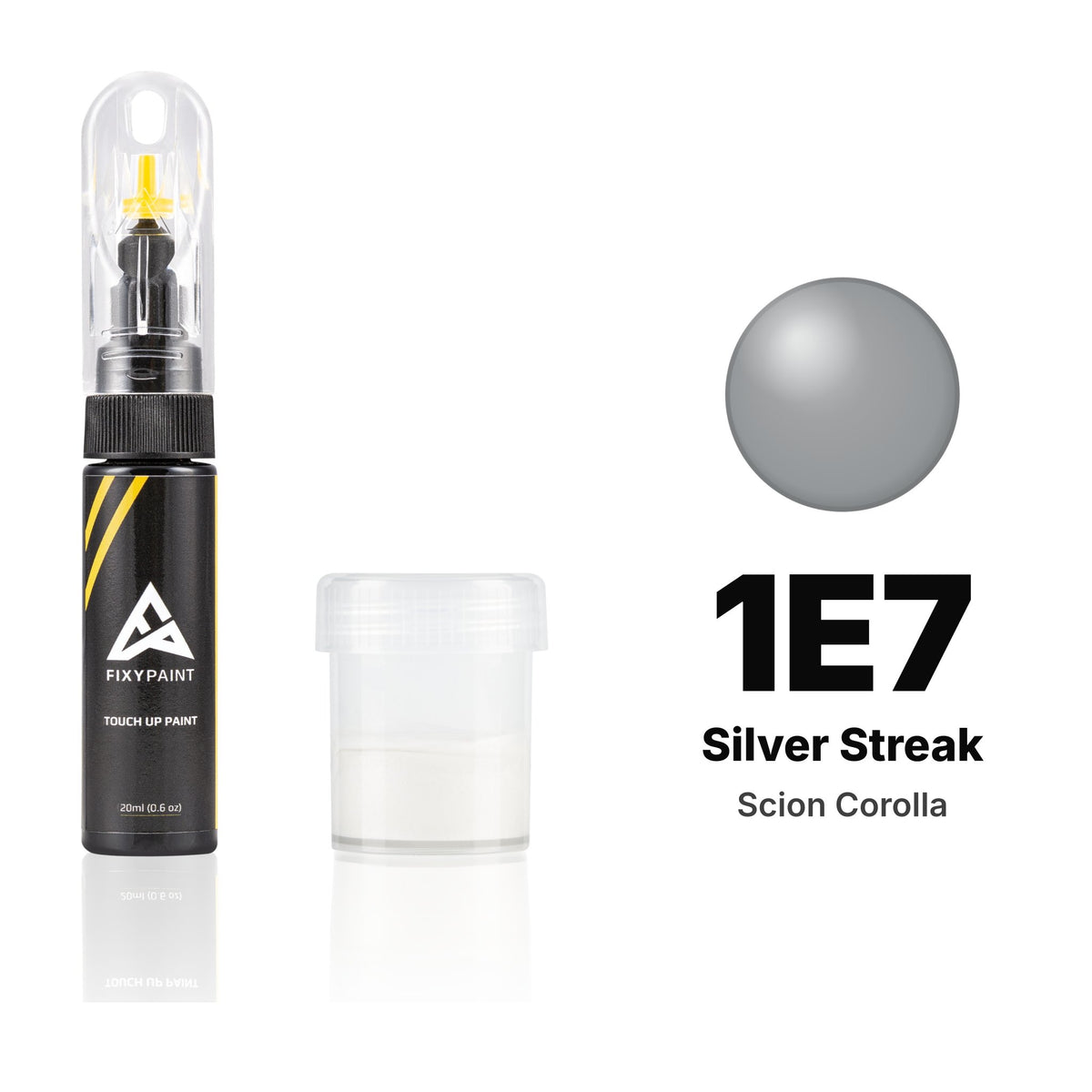 Touch-up paint for Scion Corolla 1E7 Silver Streak, Standard kit