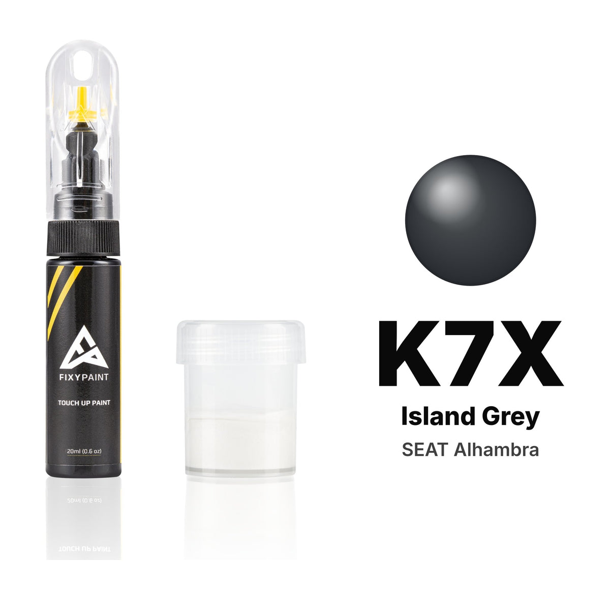 Touch-up paint for SEAT Alhambra K7X Island Grey, Standard kit